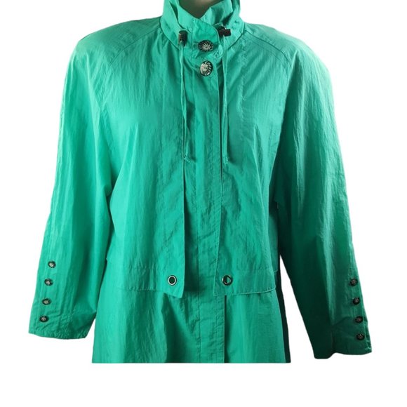 Incognito Women Lightweight Jacket or Windbreaker Green - Picture 3 of 10